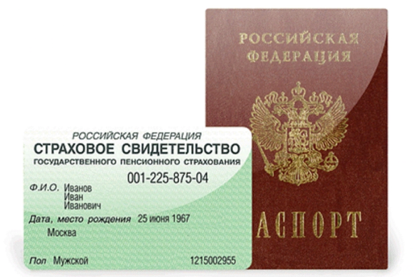 Паспорт и снилс