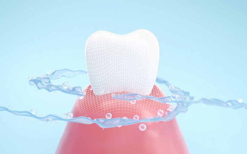 Чистка зубов Air Flow